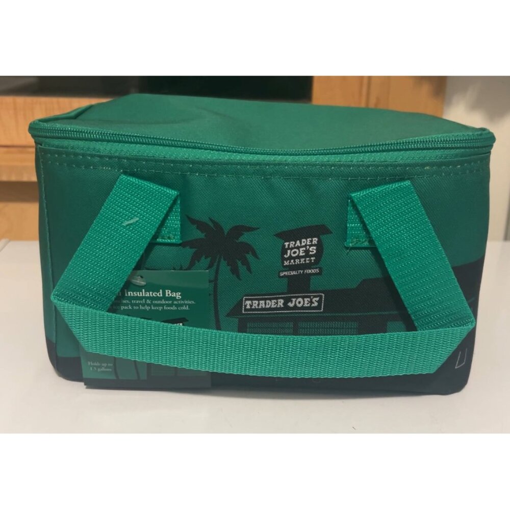 Trader Joe's Mini Insulated Bag—Green